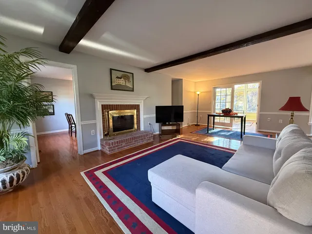 wooden floor in an empty room