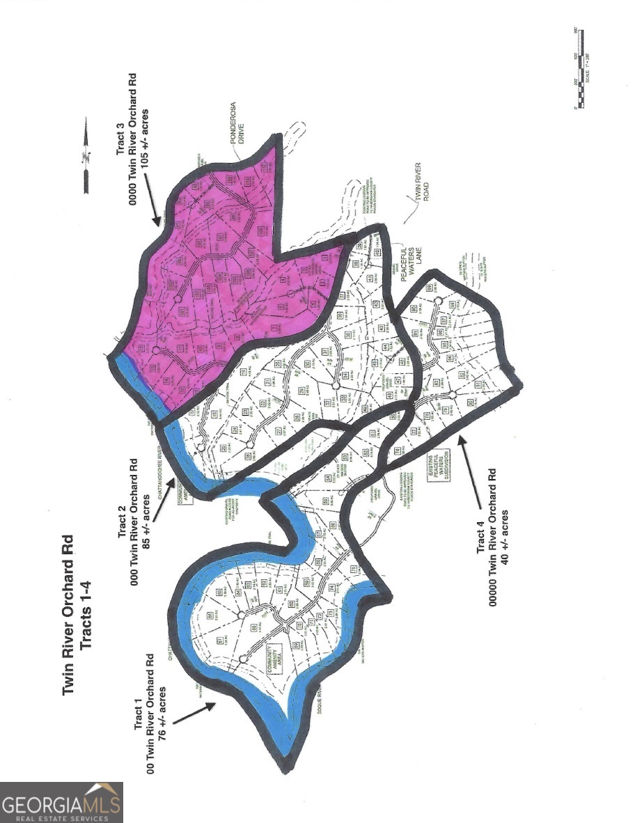 0 Twin River Orchard Road, Unit TRACT 3 Demorest, GA 30535 - Photo 39 of 39 a view of a dining room with furniture and wooden floor