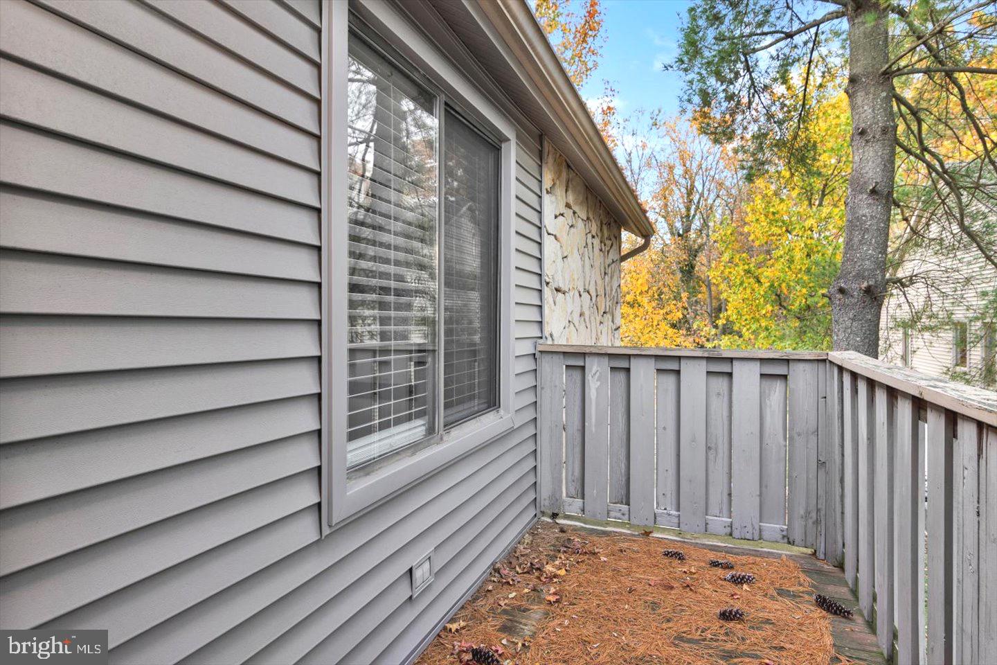 1966 The Woods II Cherry Hill, NJ 08003 - Photo 6 of 33 a view of wooden balcony