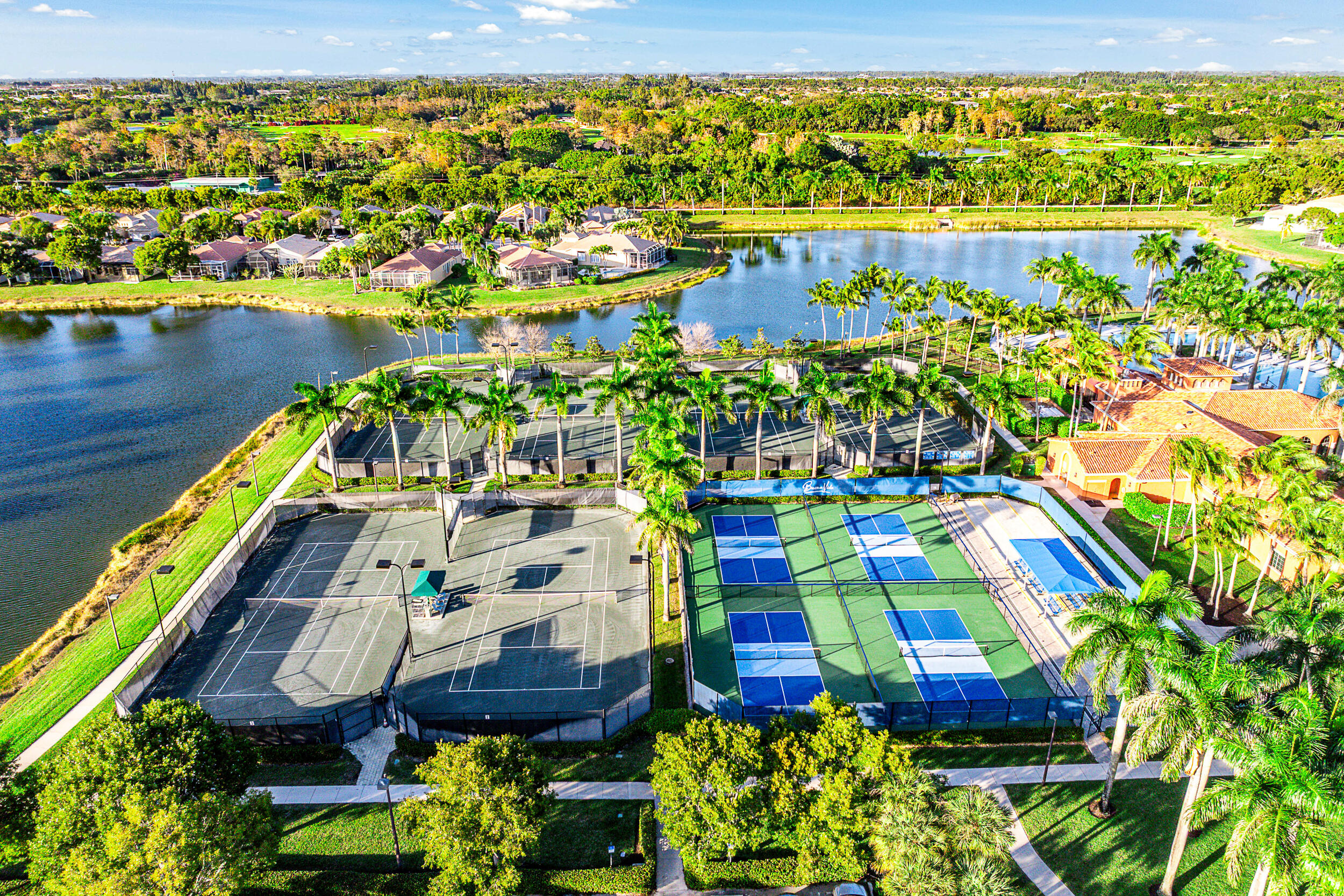 9666 Via Elegante Wellington, FL 33411 - Photo 32 of 37 Community Tennis/Pickleball