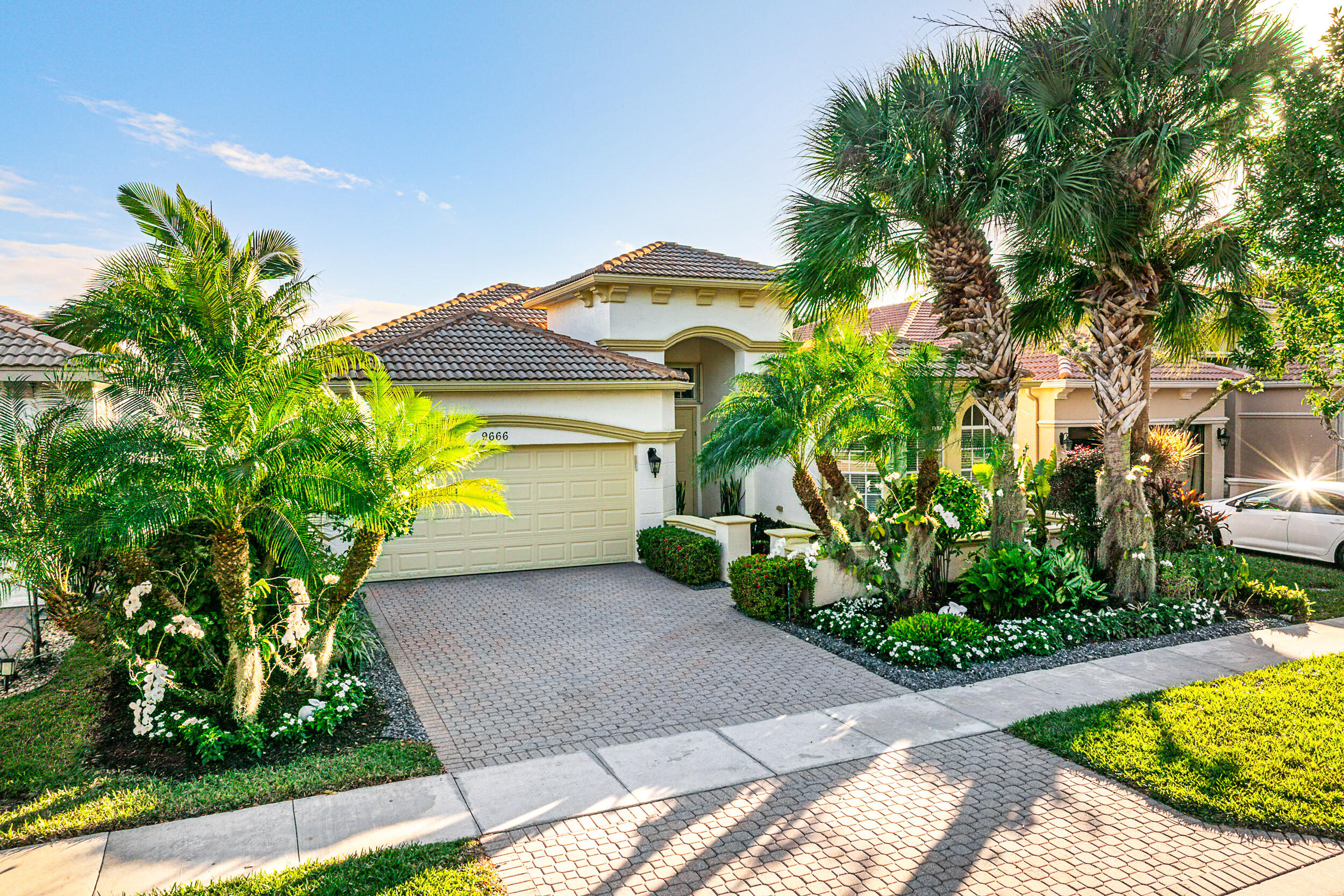 9666 Via Elegante Wellington, FL 33411 - Photo 5 of 37 Front Exterior