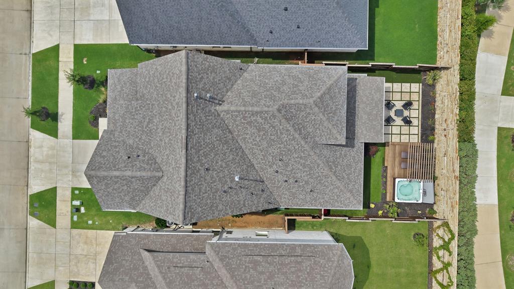 1010 Adair Road Prosper, TX 75078 - Photo 3 of 39 an aerial view of a house with a yard