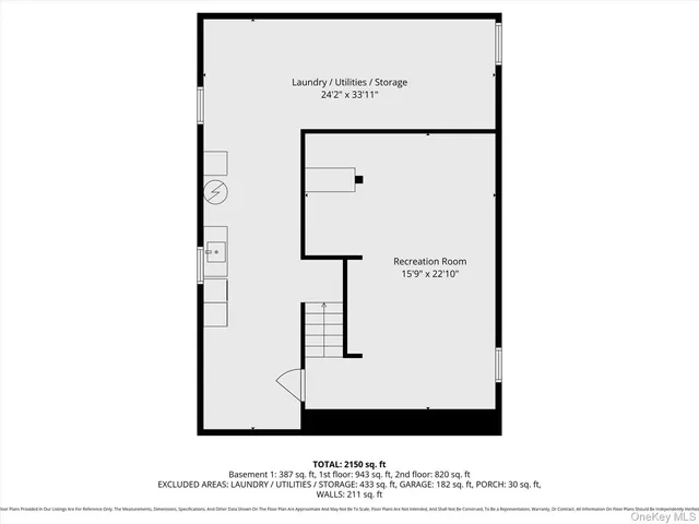 $835,000 | 148 Amherst Road, Valley Stream, NY 11581