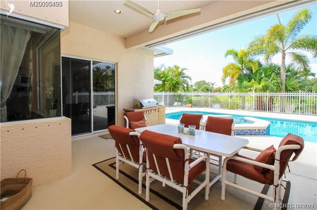 2638 Northwest S Shore Road Stuart, FL 34994 - Photo 29 of 37 Covered Patio/Pool Area