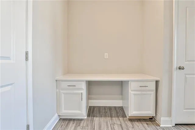 a view of storage and utility room
