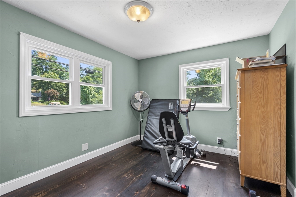 63 River Street Andover, MA 01810 - Photo 28 of 40 a view of a room with gym equipment
