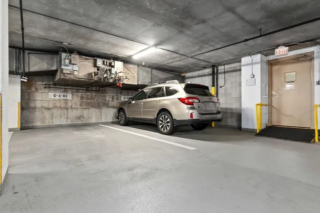 a view of a garden with flowers