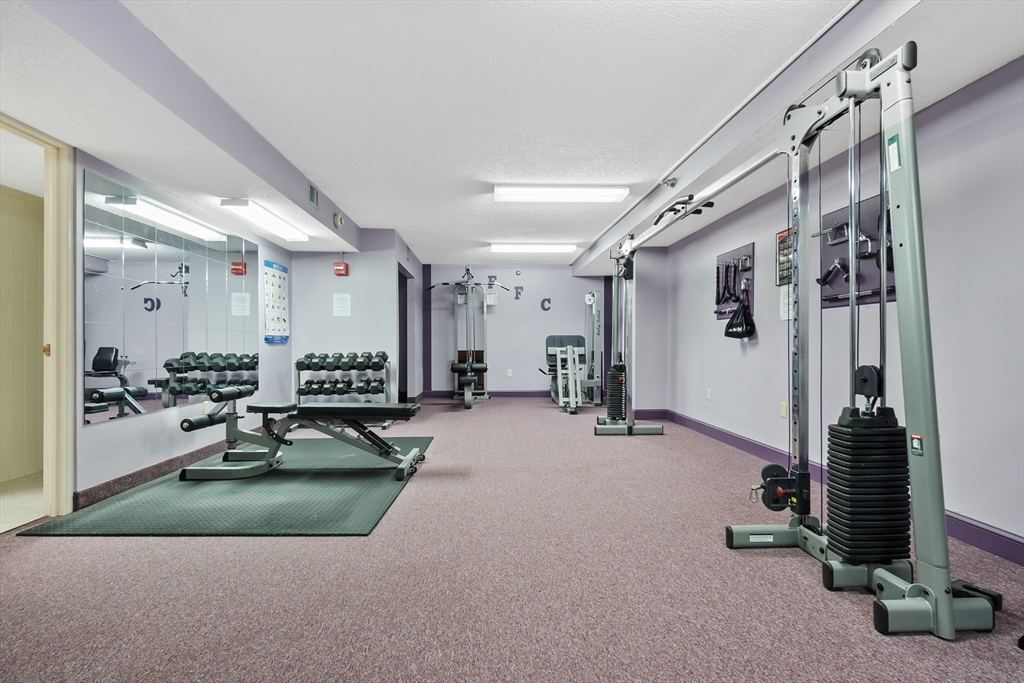 40 Village Road, Unit 1601 Middleton, MA 01949 - Photo 36 of 38 a view of a room with gym equipment