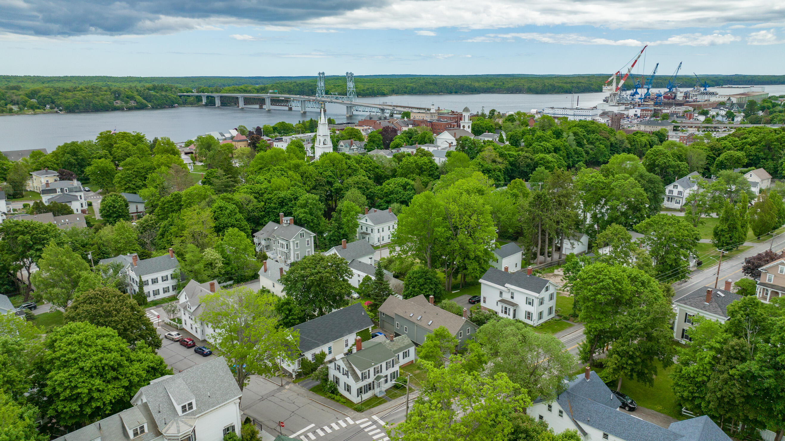 907 High Street Bath, ME 04530 - Photo 2 of 37 907 High Street Drone-2