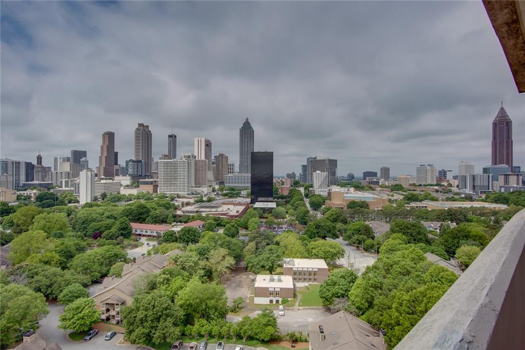 375 Ralph McGill Boulevard Northeast, Unit 1701 Atlanta, GA 30312 - Photo 31 of 33 a view of a city with tall buildings