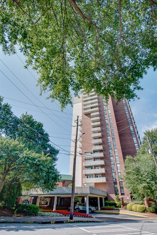 375 Ralph McGill Boulevard Northeast, Unit 1701 Atlanta, GA 30312 - Photo 33 of 33 a view of a tall building next to a road