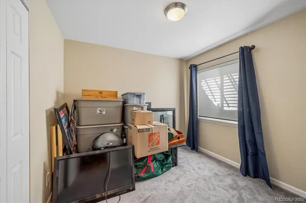 a room with storage and utility