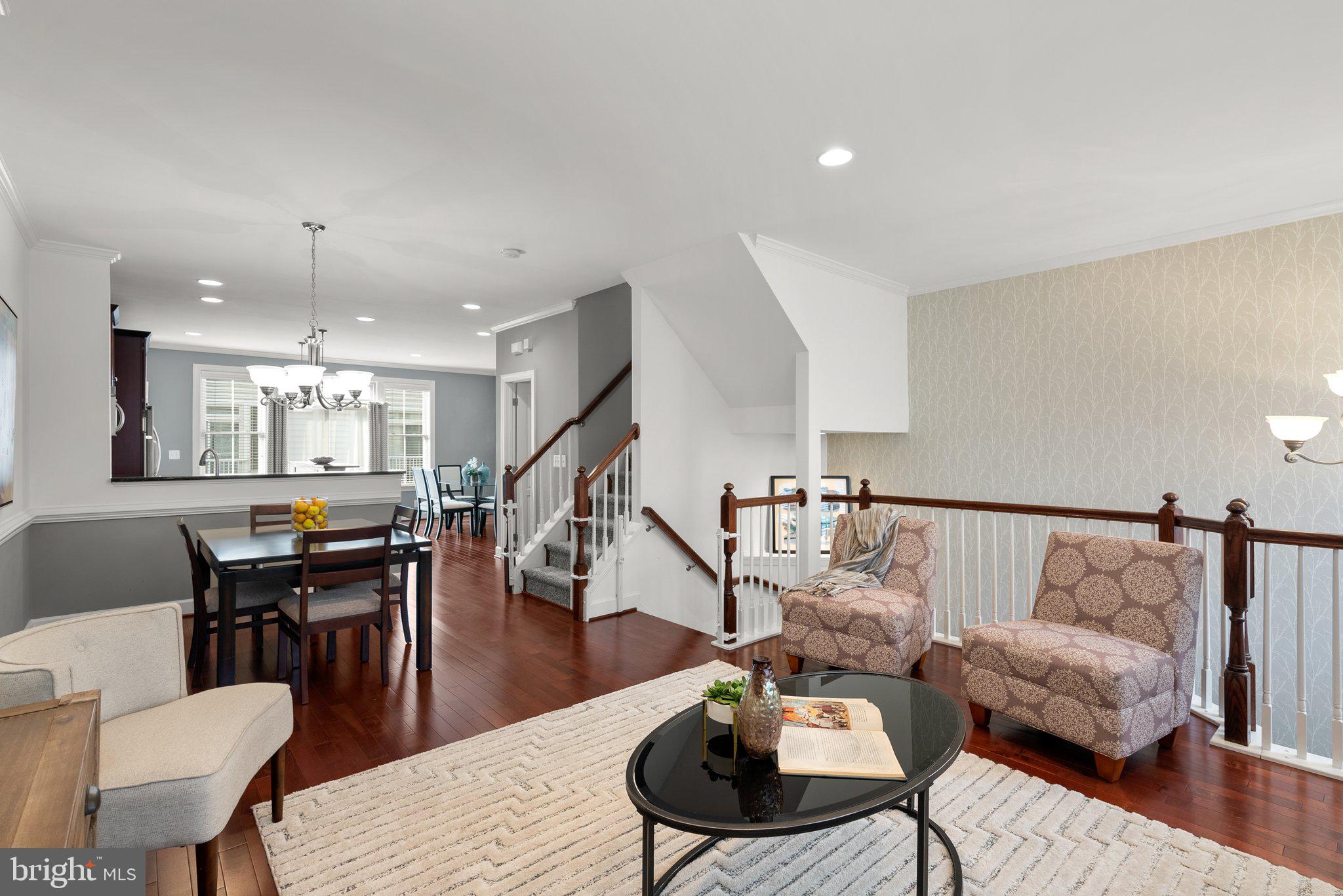 3315 Kemper Road Arlington, VA 22206 - Photo 11 of 52 View to stairways and dining room