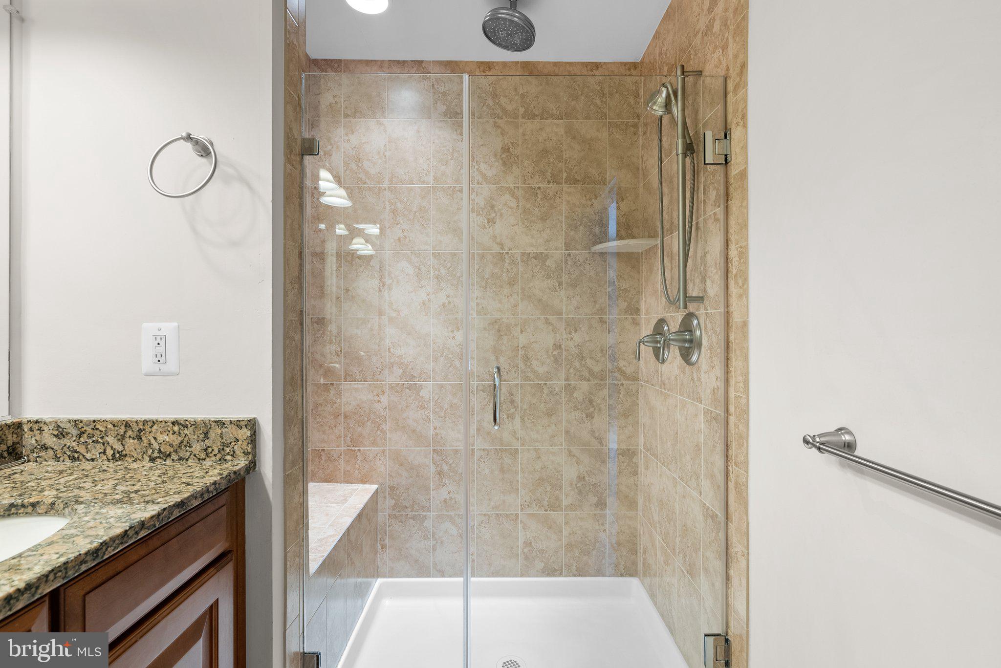3315 Kemper Road Arlington, VA 22206 - Photo 27 of 52 Large shower with glass enclosure