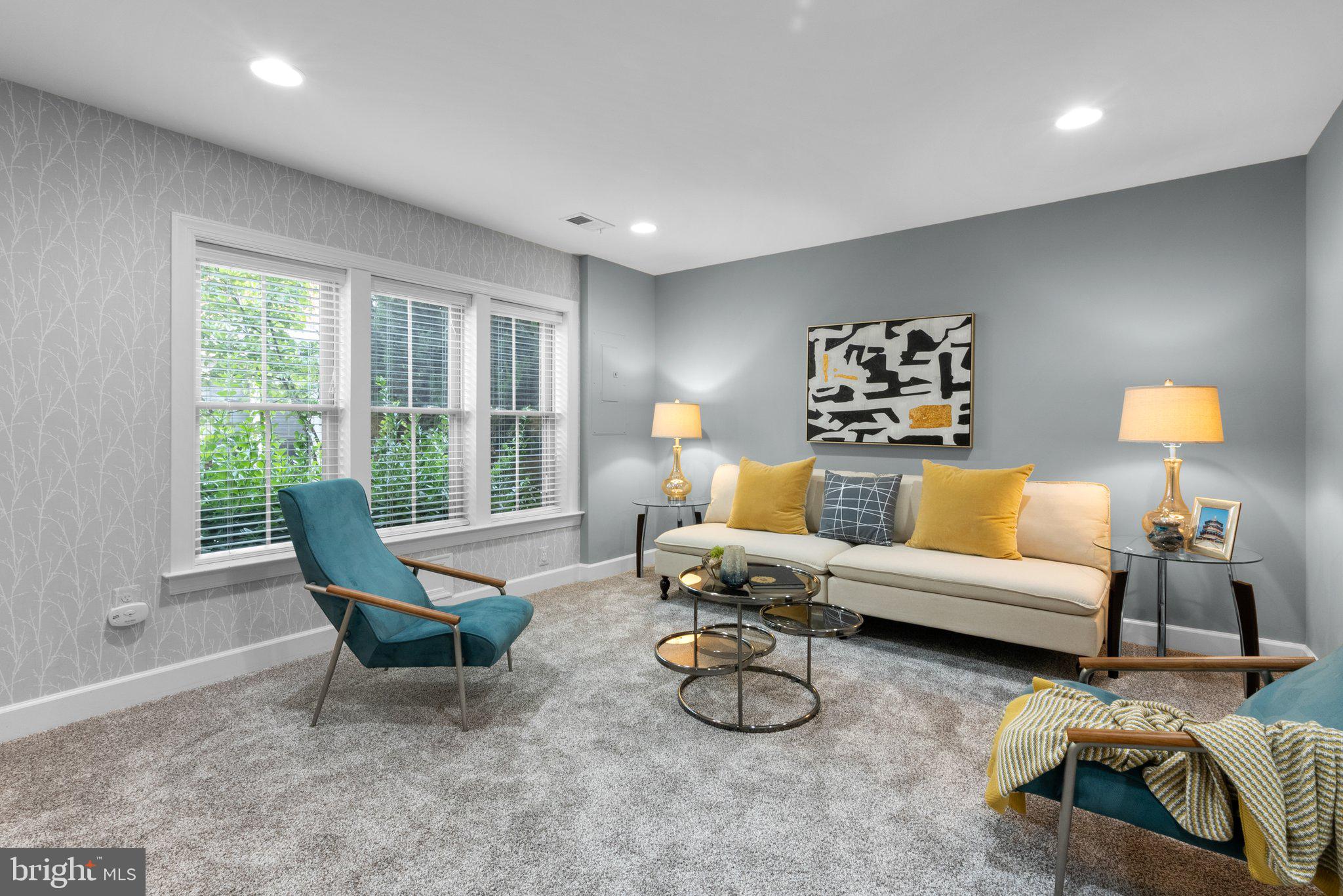 3315 Kemper Road Arlington, VA 22206 - Photo 6 of 52 Entry level family room/study