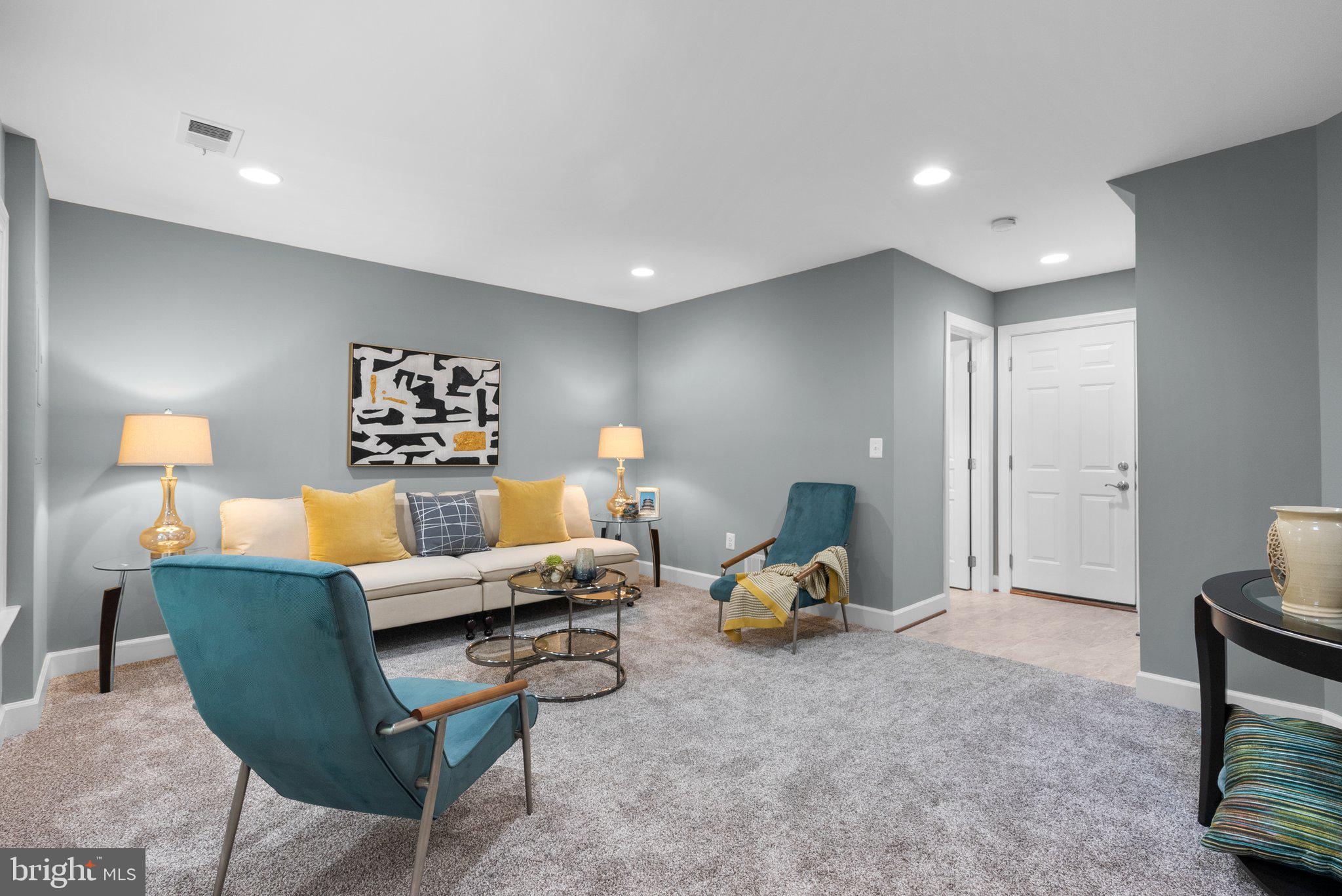 3315 Kemper Road Arlington, VA 22206 - Photo 7 of 52 Recessed lights and access to the garage