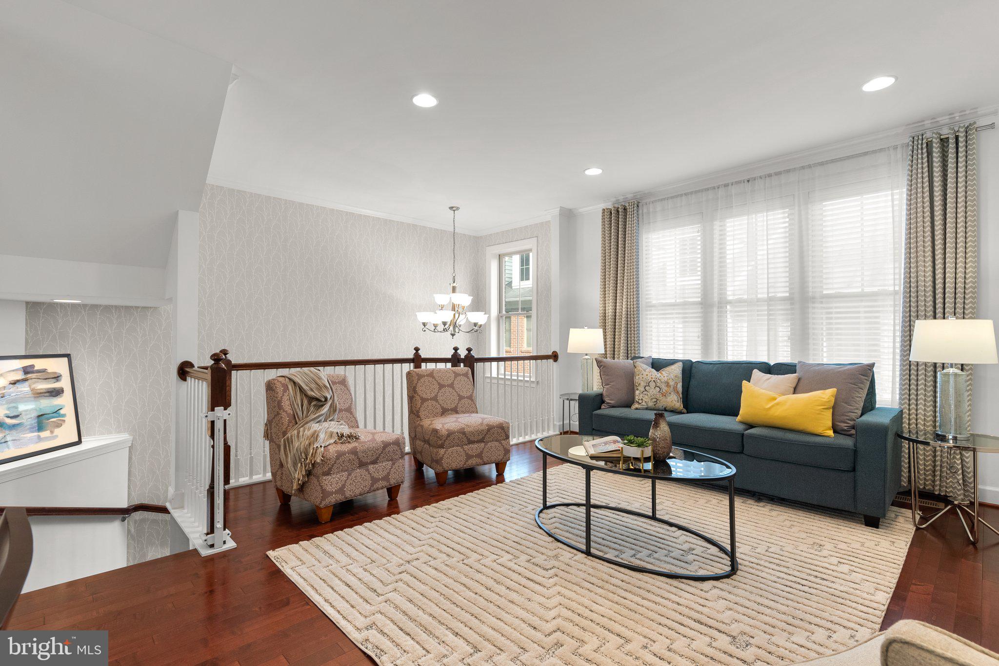 3315 Kemper Road Arlington, VA 22206 - Photo 9 of 52 Main living floor with 2-story foyer