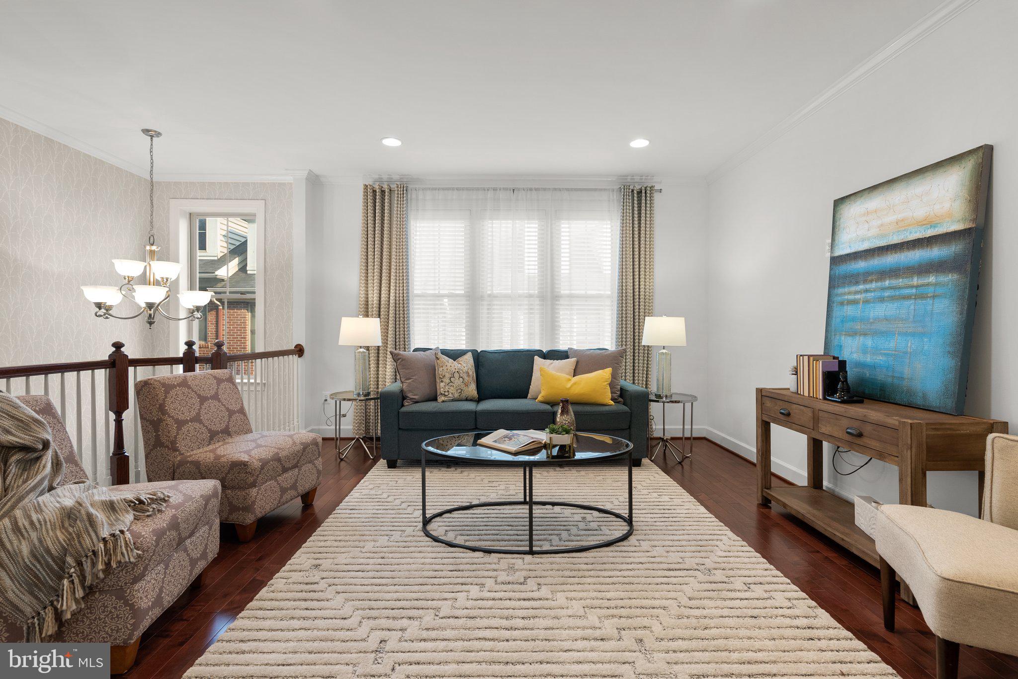 3315 Kemper Road Arlington, VA 22206 - Photo 10 of 52 Recessed lighting and hardwood floors throughout