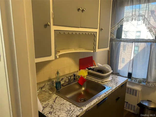 a room with storage and utility