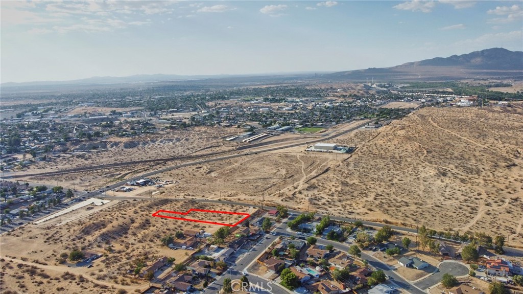 0 Seneca Road Victorville, CA 92395 - Photo 11 of 12 an aerial view of residential house and sandy dunes