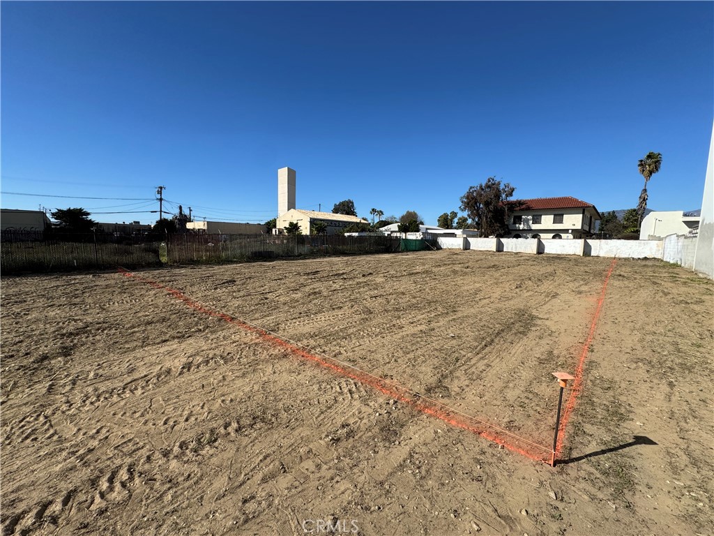4790 Brooks Street Montclair, CA 91763 - Photo 3 of 7 16,432 SF Flat Lot – Survey Completed building corners marked