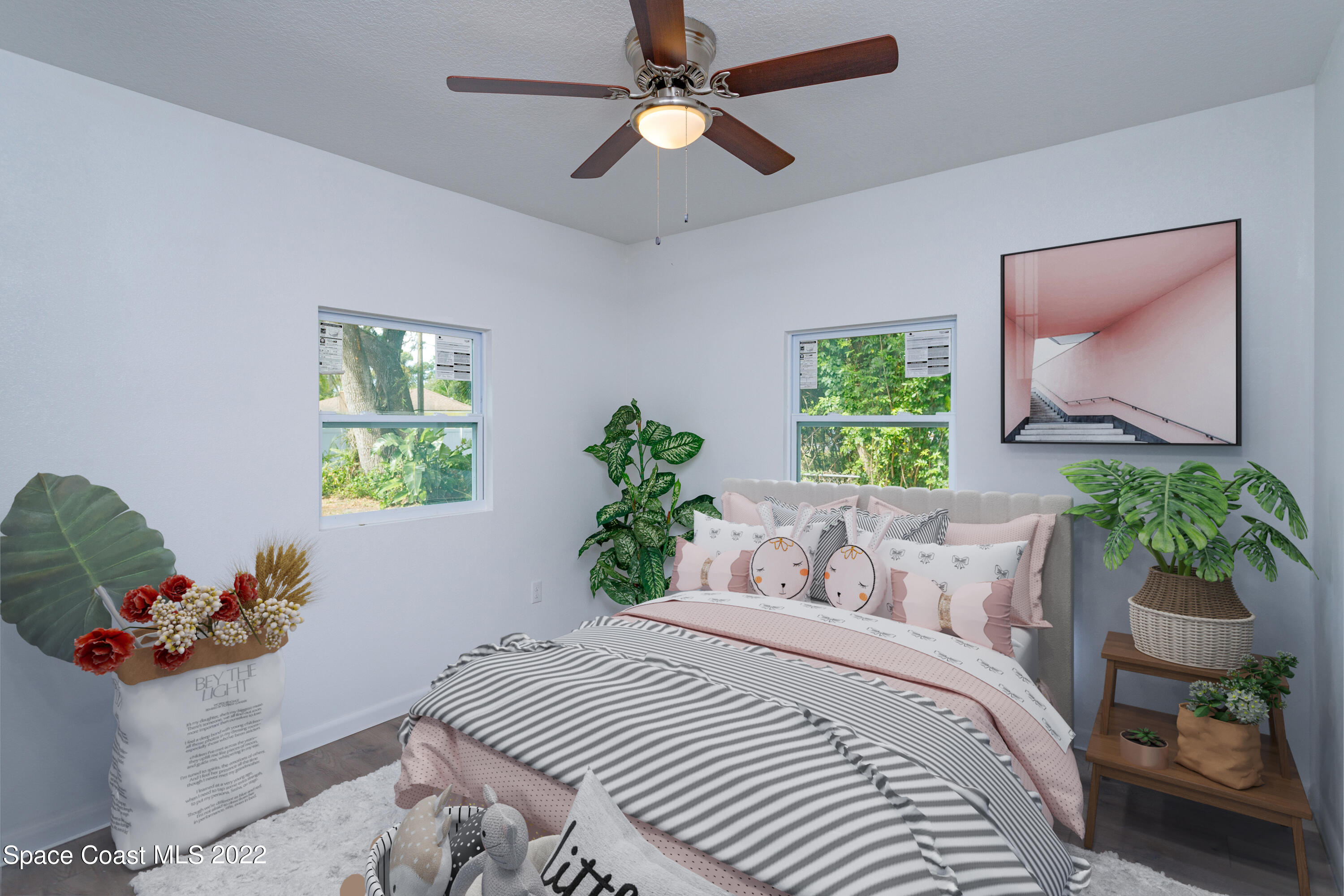 2442 Granger Road Cocoa, FL 32926 - Photo 28 of 44 VIRTUALLY STAGED - Bedroom 2