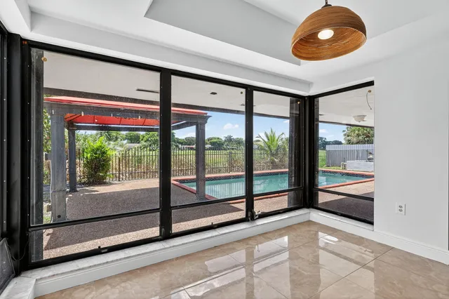 a view of a room with window