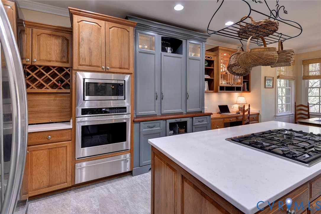 1613 River Ridge Williamsburg, VA 23185 - Photo 24 of 82 Kitchen with stainless steel appliances, a warming