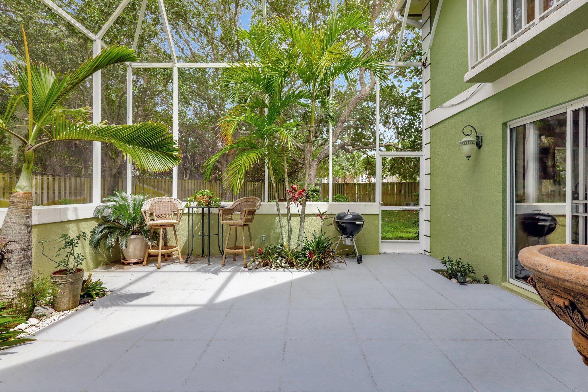 81 Southeast Beech Tree Lane Stuart, FL 34994 - Photo 15 of 35 Screened-In Patio