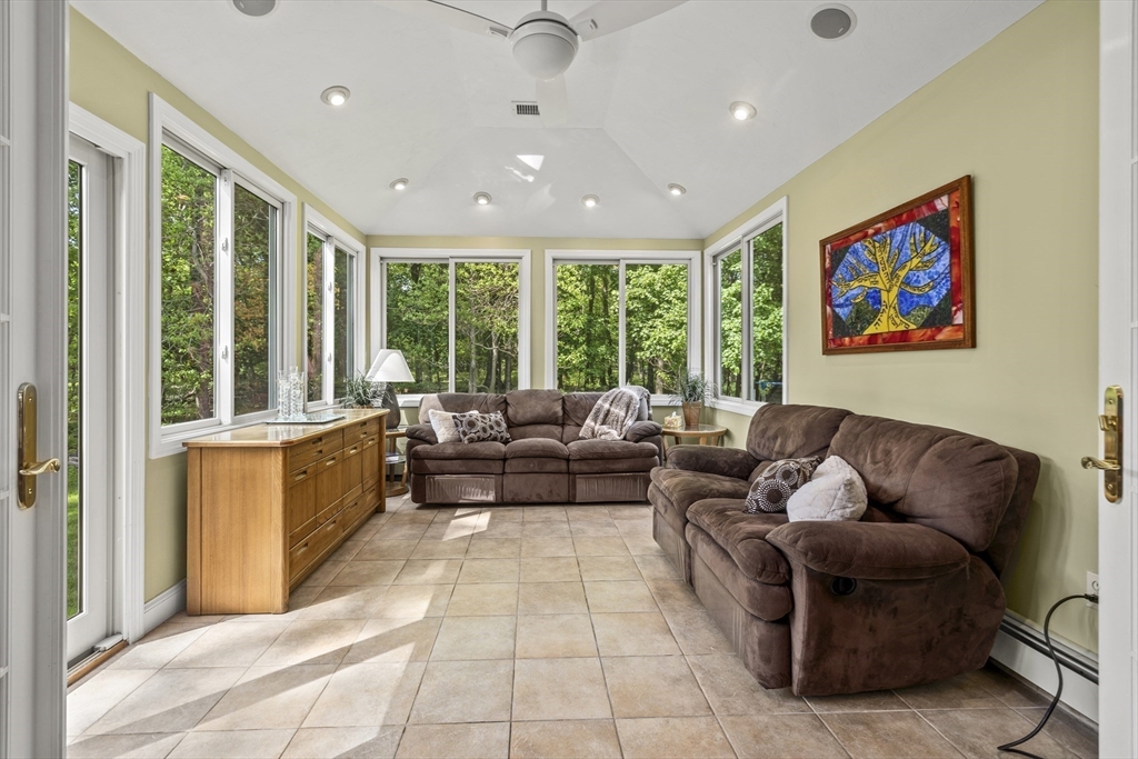 74 Brook Road Sharon, MA 02067 - Photo 13 of 32 a living room with furniture and large windows