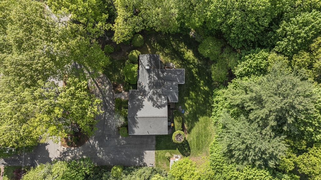 74 Brook Road Sharon, MA 02067 - Photo 32 of 32 an aerial view of a house with large trees