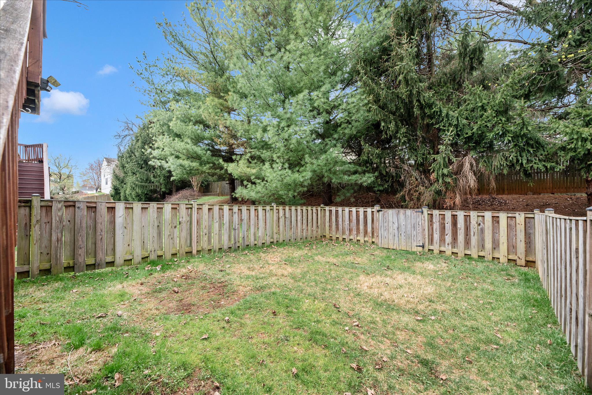 1422 Roman Ridge Way Bel Air, MD 21014 - Photo 50 of 57 a view of a yard with wooden fence