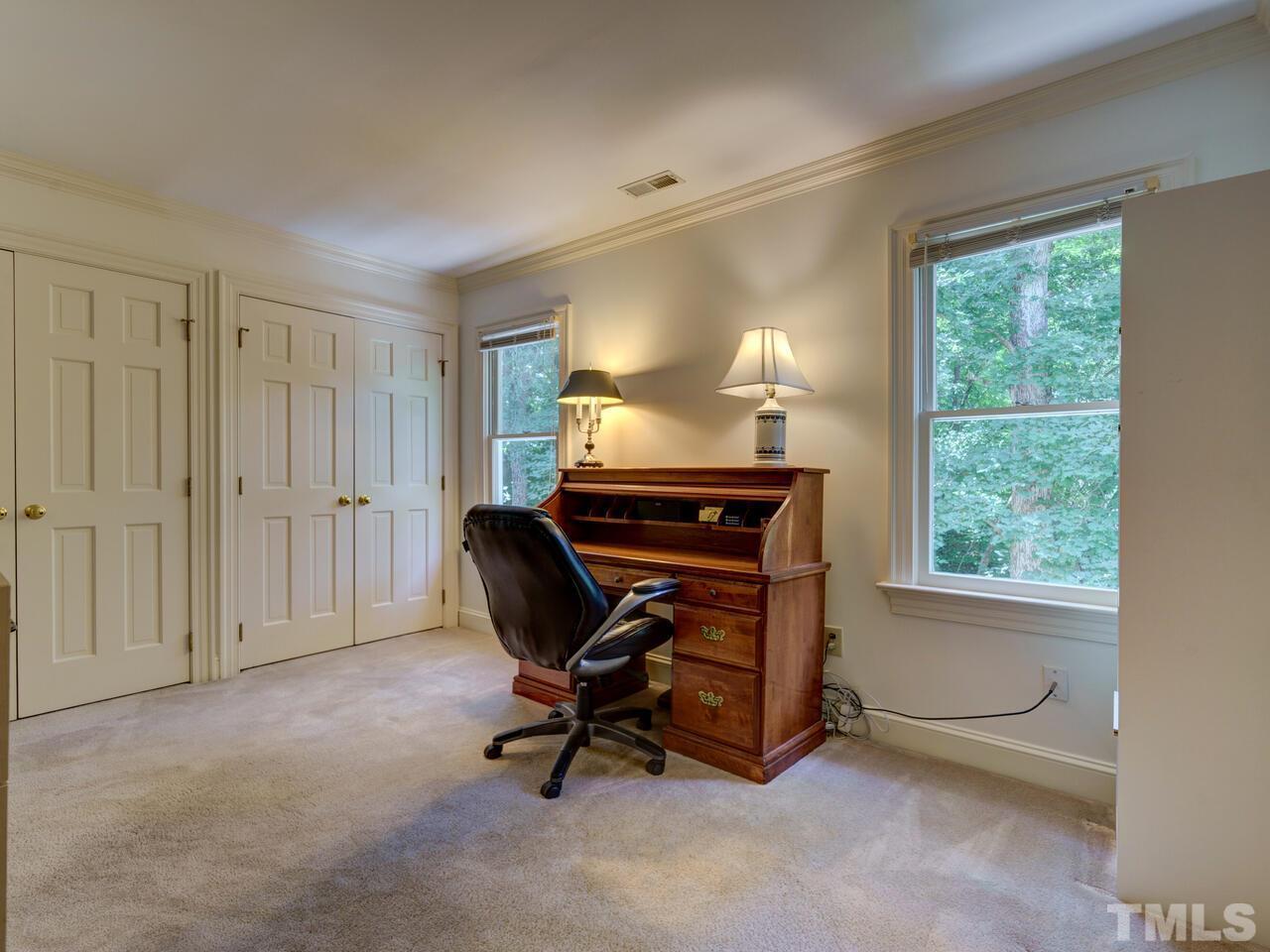 4113 Colville Road Durham, NC 27707 - Photo 23 of 30 Fourth Bedroom could be a nursery, playroom, or a work-from-home office.
