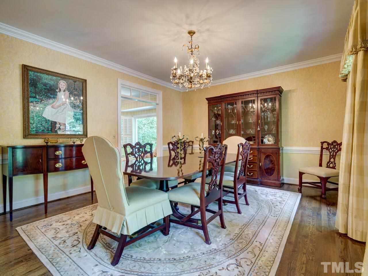 4113 Colville Road Durham, NC 27707 - Photo 10 of 30 Elegant Formal Dining Room.