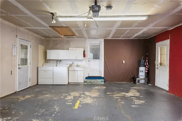 a view of a storage & utility room