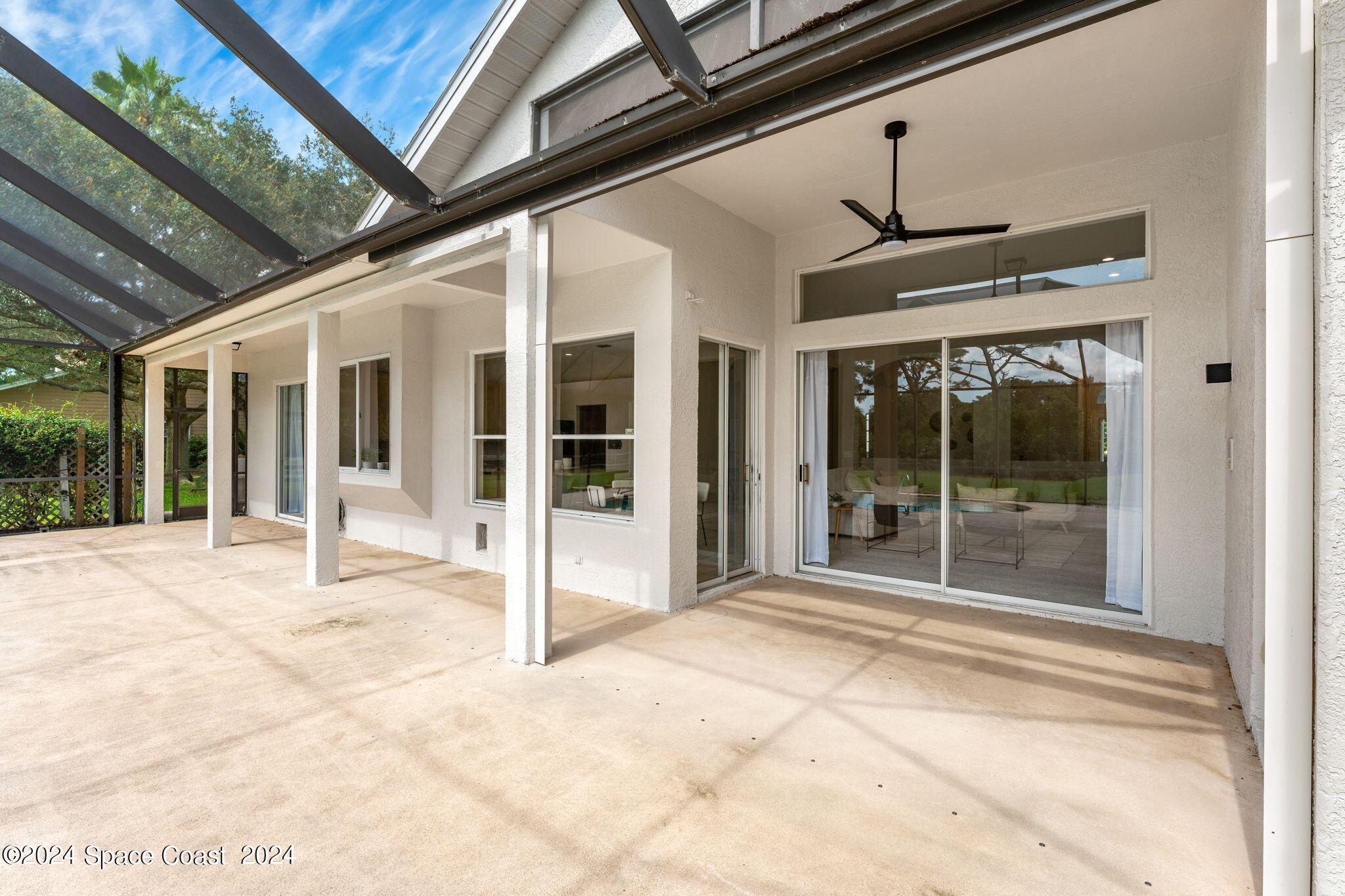 4140 Windover Way Melbourne, FL 32934 - Photo 35 of 53 a view of a hall with an empty room