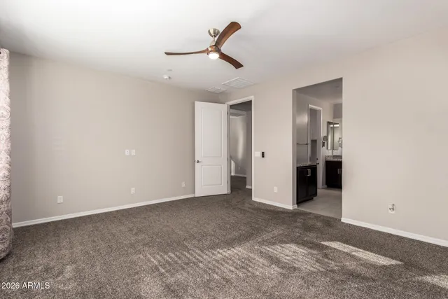 a view of empty room