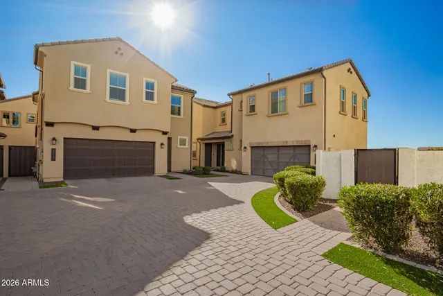 a house view with a outdoor space