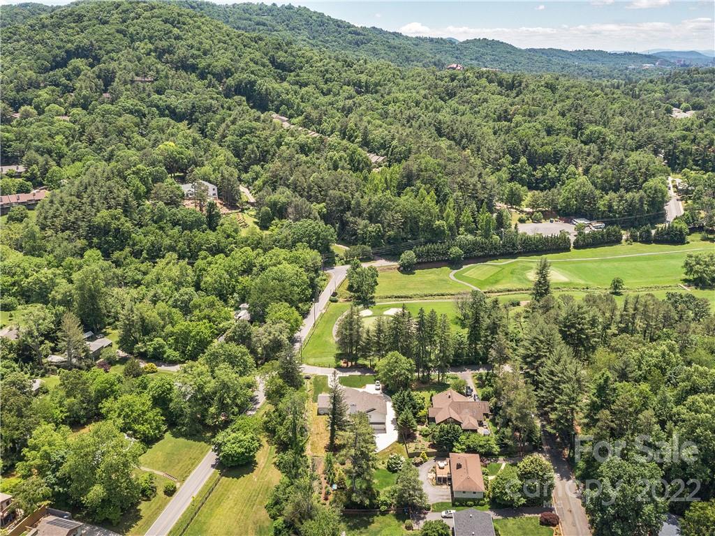 1 Inglewood Road Asheville, NC 28804 - Photo 39 of 40 a view of a city with lush green forest