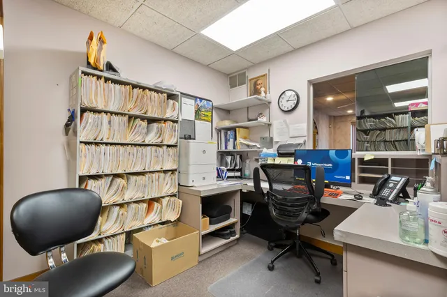 a view of a room with storage and utility