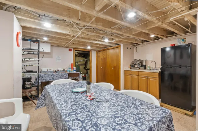 a view of gym room with furniture