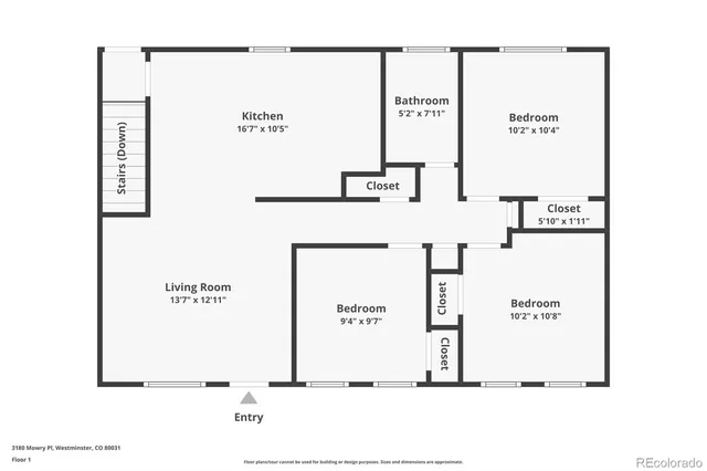 $495,000 | 3180 Mowry Place, Westminster, CO 80031