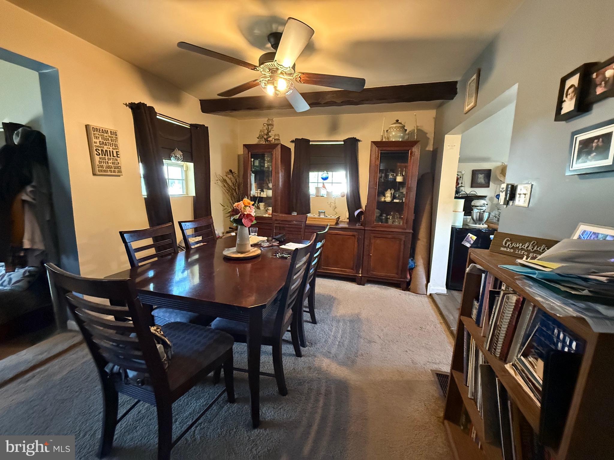 243 C Street Carneys Point, NJ 08069 - Photo 14 of 21 a view of a dining room with furniture and a chandelier