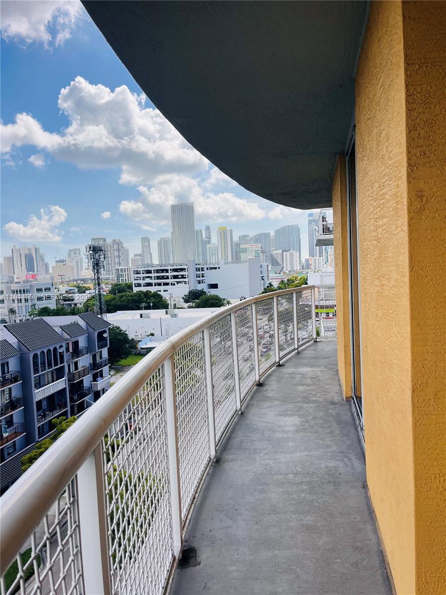 900 Southwest 8th Street, Unit 806 Miami, FL 33130 - Photo 11 of 22 a view of a balcony