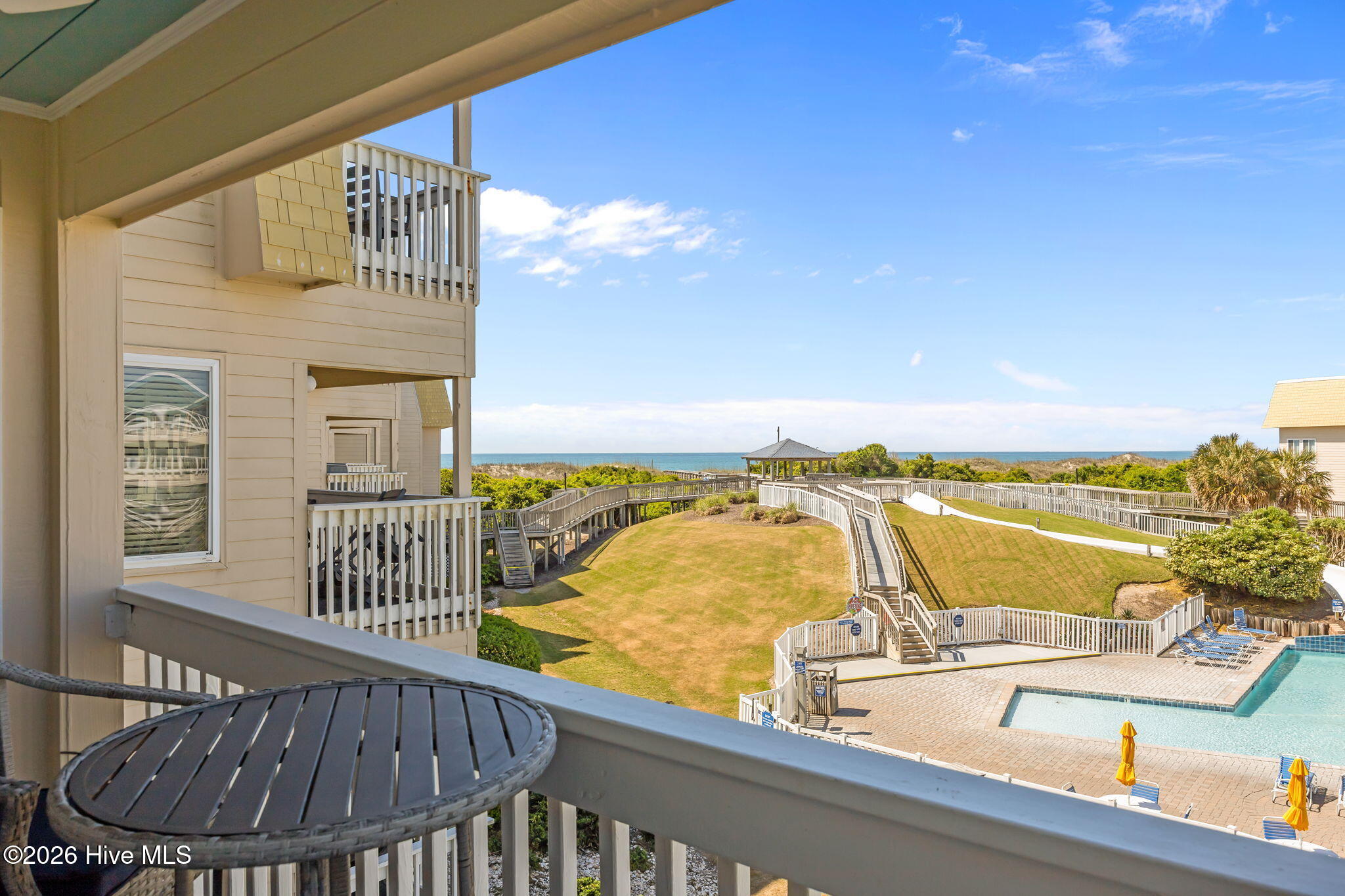 1904 East Fort Macon Road, Unit 280 Atlantic Beach, NC 28512 - Photo 3 of 37 Ocean view from Balcony