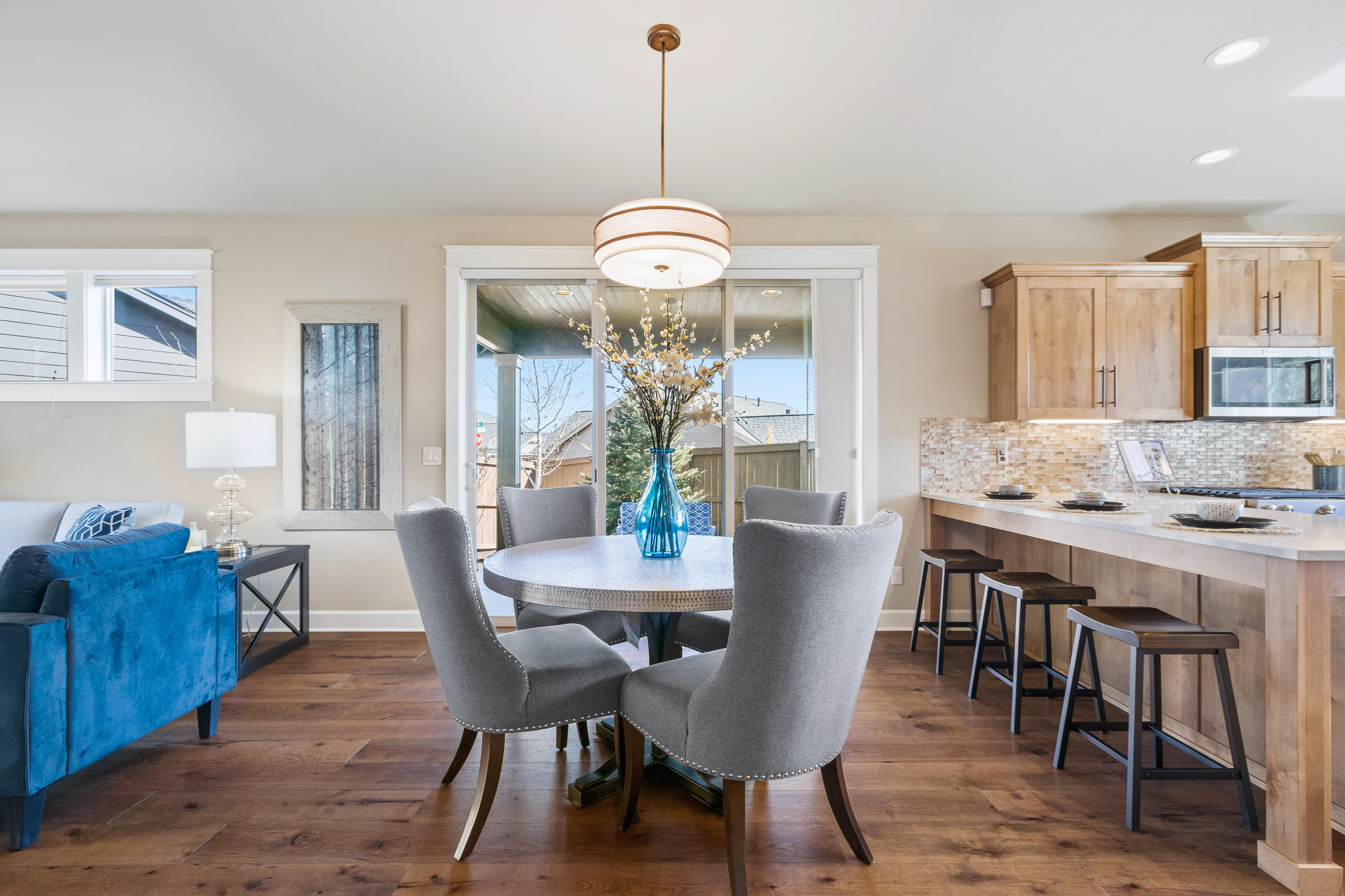 2608 Northwest Boulder Ridge Loop Bend, OR 97703 - Photo 10 of 26 4. Dining Area Wide to Kitch Bar