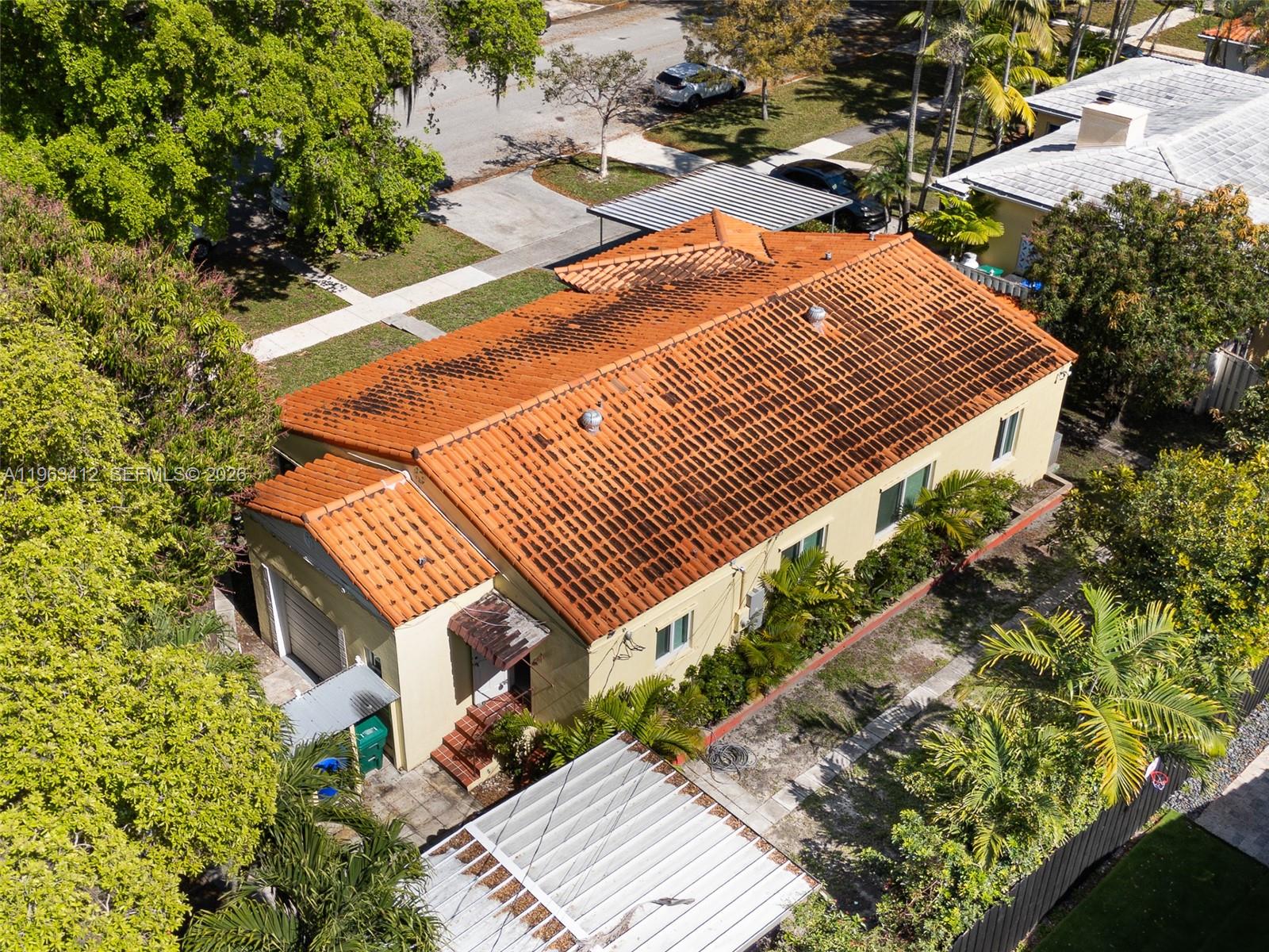 630 Southwest 25th Road Miami, FL 33129 - Photo 33 of 35 an aerial view of a house