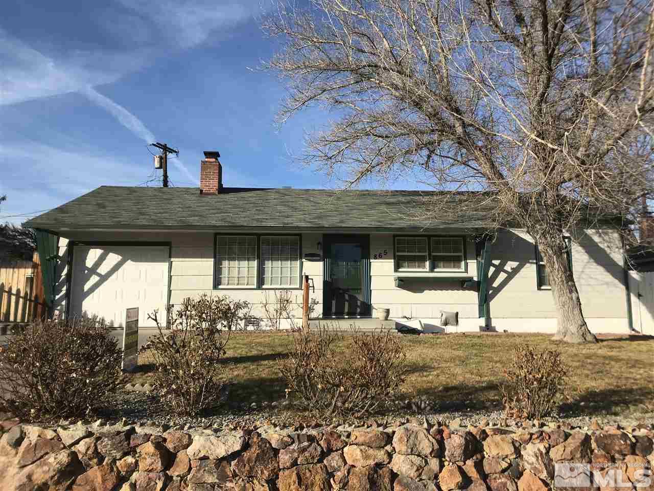 865 Lodge Avenue Reno, NV 89503 - Photo 1 of 1 a view of house with a yard