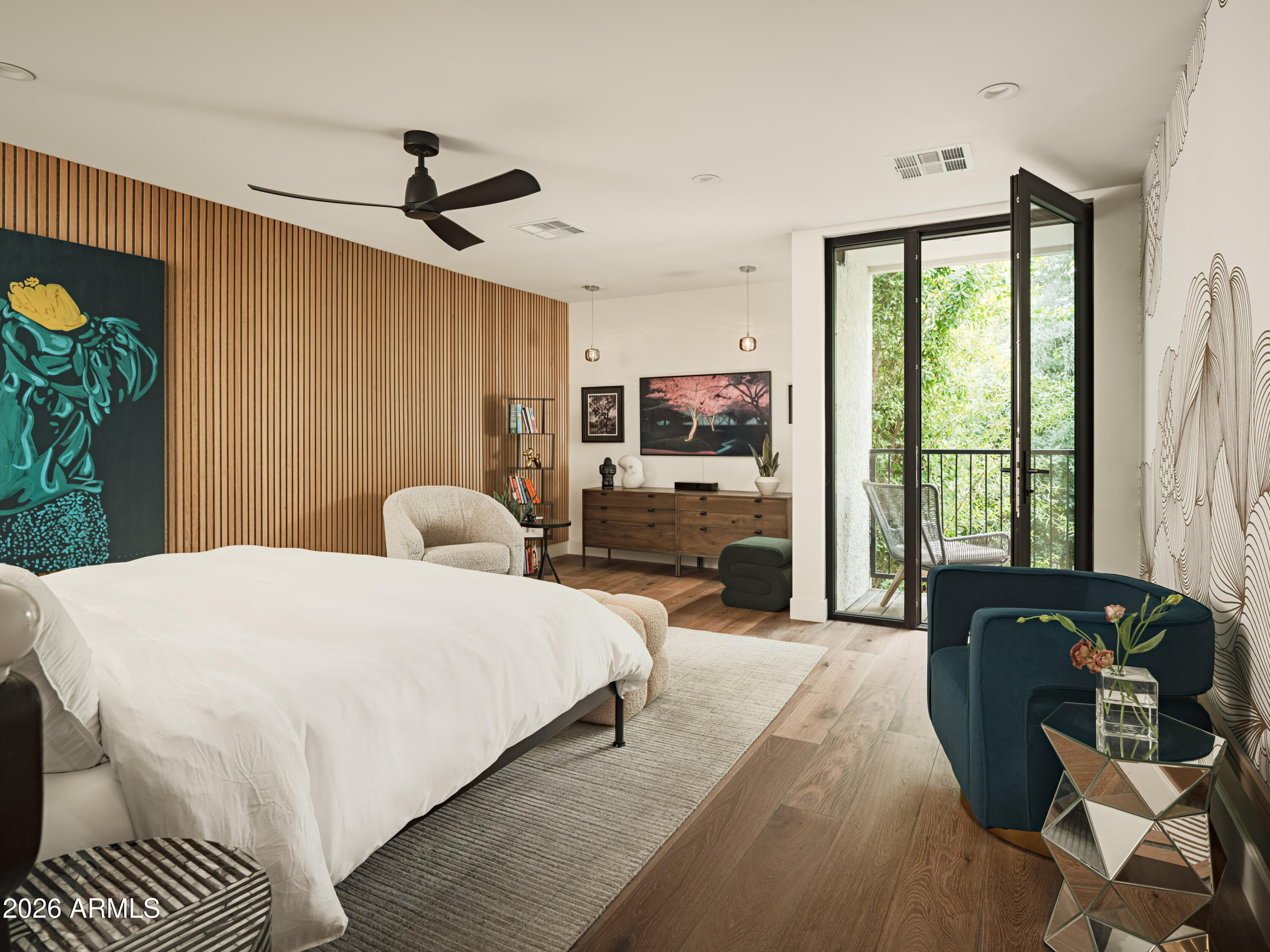 4620 North 40th Street Phoenix, AZ 85018 - Photo 7 of 26 a bed room with a bed window and a chair