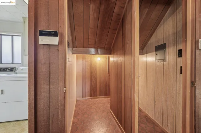 a view of backyard with a garden and plants